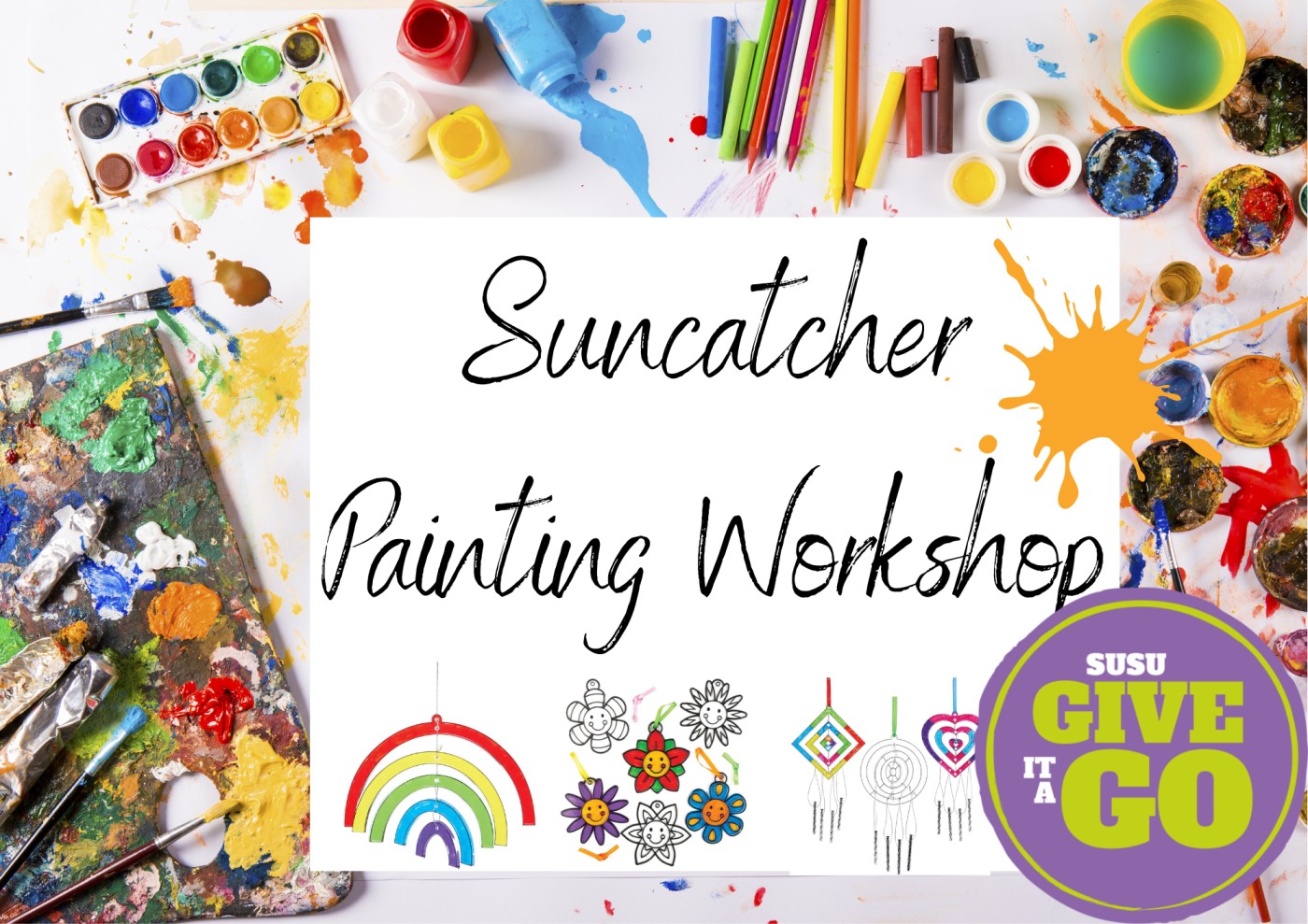 GIAG Crafternoon: Suncatcher Painting Workshop